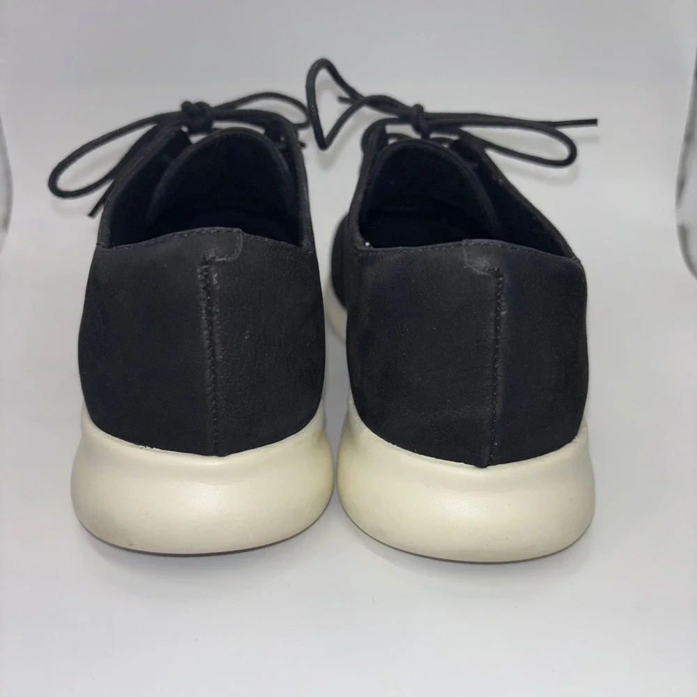Cole Haan 2.Zerogrand Laser Wingtip Oxford Black Nubuck Sneakers W05122 Women 8B